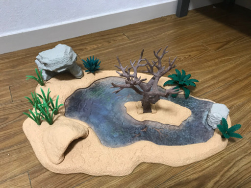 シュライヒ Schleich ワイルドライフ 動物達の水飲み場セット フィギュア せな 国領のフィギュアの中古あげます 譲ります ジモティーで不用品の処分