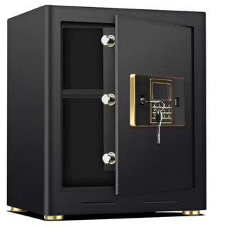 【未開封新品、大阪市内送料無料】大型金庫 電子金庫　43L 2020年最新 テンキー式 日本語説明書専用鍵2本 床に固定 壁付け