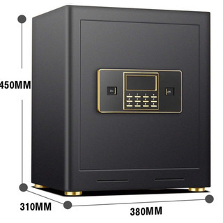 【未開封新品、大阪市内送料無料】大型金庫 電子金庫　43L 2020年最新 テンキー式 日本語説明書専用鍵2本 床に固定 壁付け