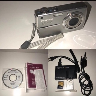 100円でPENTAX Optio T30 デジタルカメラ 軽い！