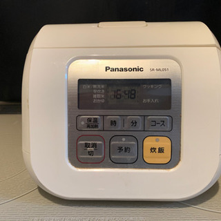 ¥2000→¥1000 2012年製 Panasonic 炊飯器　 