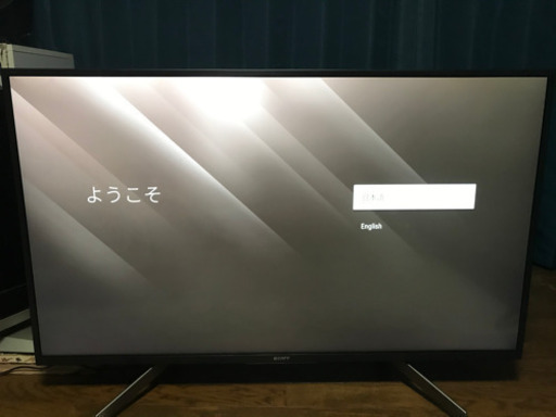 極美品　SONY KJ-43X8000G 43型　4K液晶テレビ　2019年製