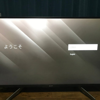 極美品　SONY KJ-43X8000G 43型　4K液晶テレビ...