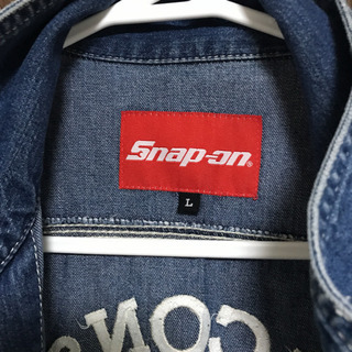 Snap-on 赤 オーバーオールLサイズ