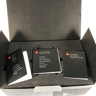 【新品未使用】Leica ノクティルックスM 50F0.95 ASPH