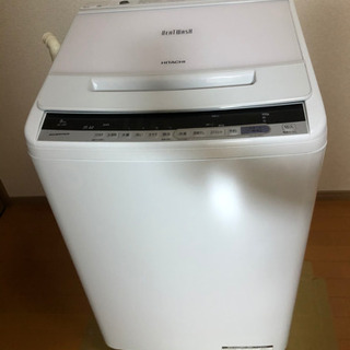 TH019★2019年製★日立　洗濯機　8KG ビートウォッシュ　インバーター TH019☆2019年製☆日立 洗濯機 8KG ビートウォッシュ