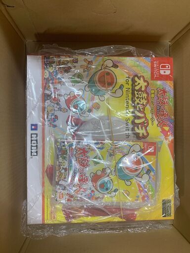 任天堂スイッチ　太鼓の達人　ソフトとコントローラー　ベルモール近く