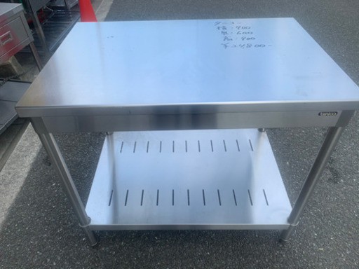 ☆中古品 タニコー作業台 横300x奧600x高800mm☆