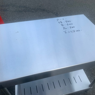 ☆中古品 タニコー 業務用作業台 900x600x800mm☆の通販はau PAY 