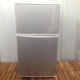 【成約済】大宇電子ジャパン 2ドア 冷凍冷蔵庫 DRF-91NS...