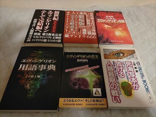 エヴァンゲリオン謎本5冊 おまけ しゅうまい 札幌の本 Cd Dvdの中古あげます 譲ります ジモティーで不用品の処分