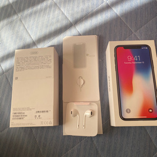 iphone x 本体 難ありです。