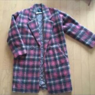 値下げしました美品w Closet 赤チェックコート Y S コロハウス 浮間舟渡の服 ファッションの中古 古着あげます 譲ります ジモティーで不用品の処分