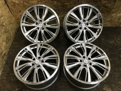 Weds Leonis Ex ウェッズ レオニス 社外ホイール 19インチ 4本 8j5hpcd114 3 43 Vhg172 クレジッ Tanikawa S 南平岸のタイヤ ホイールの中古あげます 譲ります ジモティーで不用品の処分