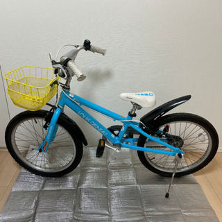 【ネット決済】子供用自転車　ルイガノ　20インチ　ライトブルー　...