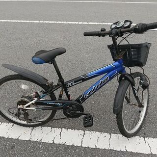 22インチ子供用自転車ブルー
