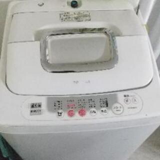 引渡し決定 洗濯機 5kg 東芝 2006年製