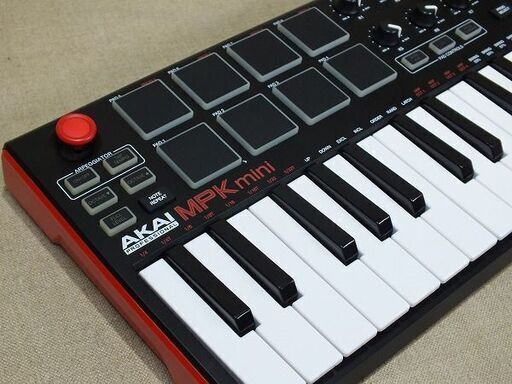 苫小牧バナナ Akai Professional Mpk Mini Mk2 Usb Midiキーボードコントローラー 8パッド アカイ 本 リサイクルバナナ苫 糸井のその他の中古あげます 譲ります ジモティーで不用品の処分
