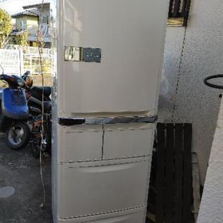 三菱ノンフロン冷凍冷蔵庫401L　無料にてお譲り！