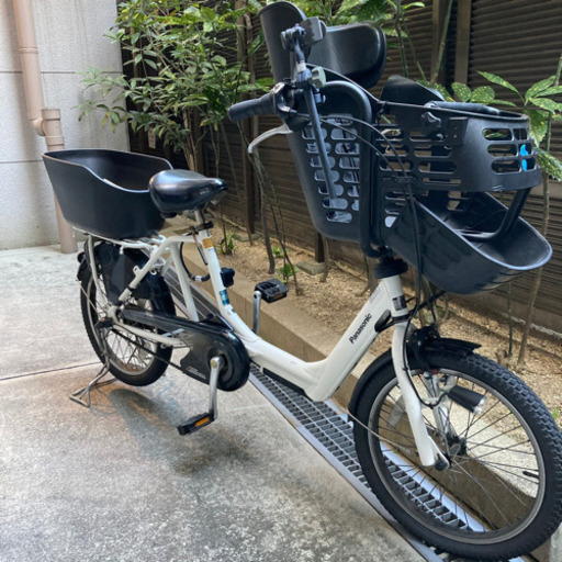 【値下げ！！】バッテリー新品！！Panasonic 電動アシスト自転車 ギュット・ミニ
