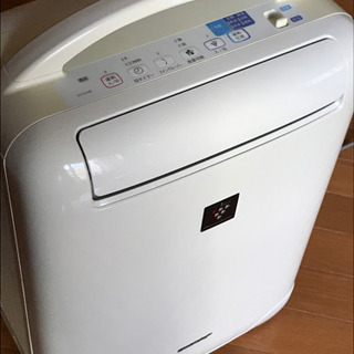 除湿機 冷風 衣類乾燥　SHARP CV-C100-W