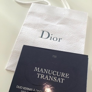 未使用　Dior マニュキュア　ショッピングバッグ付