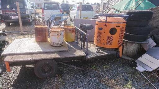 作業車  値下げ 7万です