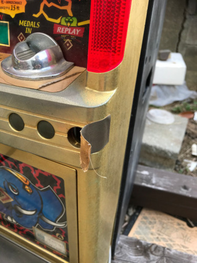 ホール撤去の　4号機獣王　ジャンク