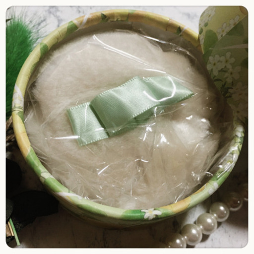 ご購入者決定[未使用✧︎DHC]フレグランスボディパウダーパフイエローシトラスの香り4.5ｇ ご購入者決定[未使用✧︎DHC]フレグランスボディパウダーパフイエロー