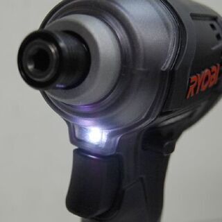 美品 RYOBI 充電式インパクトドライバ BID-1807L1 18V バッテリー×2個・充電器 専用ケース付き 動作確認済み リョービ 電動工具☆ PayPay(ペイペイ)決済可能 ☆ 札幌市 清田区 平岡