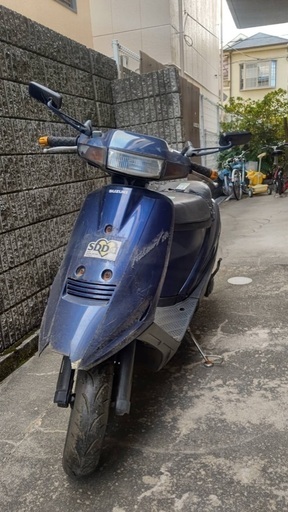 【本日引き取り限定】アドレスV100 不動車