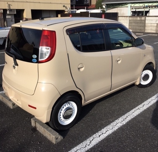車検2年 日産 モコ お洒落 かわいいベージュ色 走行 万キロ台 広い 低燃費 Brianography Com