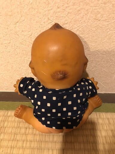 希少 時代 アンティーク セルロイド 人形 レトロ デコちゃん キューピー