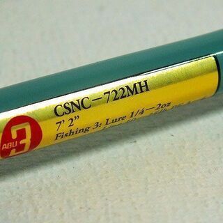 【苫小牧バナナ】美品 アブガルシア/Abu Garcia バスロッド ベイト ABU クラシックス 722MH CSNC-722MH 2ピース ケース付き♪