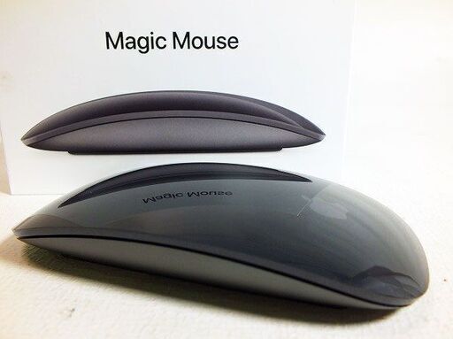 【苫小牧バナナ】Apple/アップル マジックマウス MRME2J/A スペースグレイ 充電式ワイヤレスマウス 動作OK♪