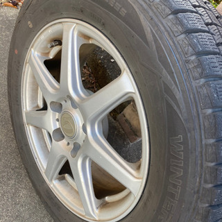 スタッドレス　205/65R16 ダンロップ　ウインターマックス　アルミホイール付き