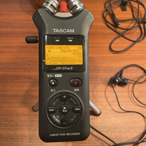 ASMRセット（TASCAM DR 05とRolandイヤホン） | mayberrydental.ie