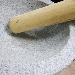 餅つき臼　杵　セット　未使用　保管品