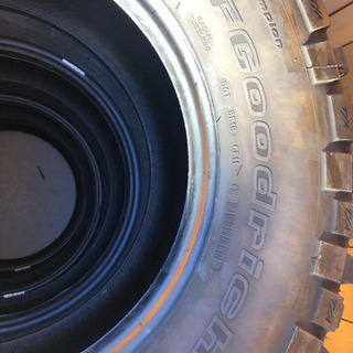 『値下げします』BFグッドリッチ　マッドテレーンタイヤ中古4本セット35x12.5xR17LT