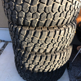 『値下げします』BFグッドリッチ　マッドテレーンタイヤ中古4本セット35x12.5xR17LT