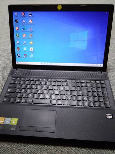 Lenovo　G505（model 20240） 新品SSD換装済み！　Windows10へ移行済み　メモリ8GBへ増設済み
