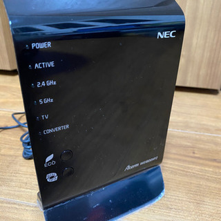【作動良好】NEC Wi-Fiルーター　ACアダプター付