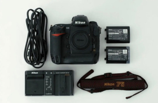 Nikon D3ボディ バッテリー2個セット(箱付き)