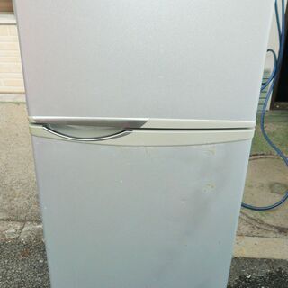 ☆シャープ SHARP SJ-H12W-S 118L 2ドアノンフロン冷凍冷蔵庫◆小さく見えても大容量の画像
