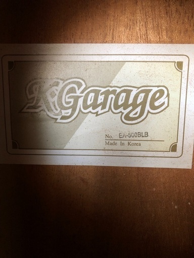 エレアコ ギター K.Garage EA500BLB 本体のみです