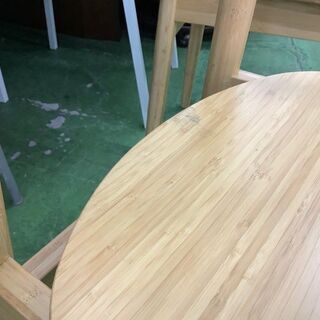 無印良品 ダイニング５点セット 竹材チェア