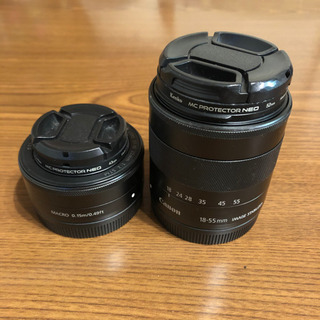 canon レンズ2個セット ズームレンズ 単焦点レンズ