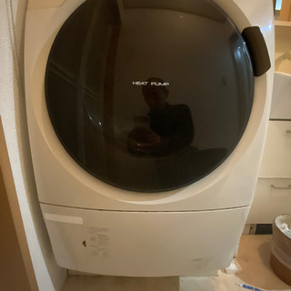 ナショナルドラム式洗濯機NA-VX5100L+ラック