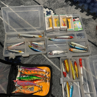 ルアー釣りセット　まとめて引き取りお願いします