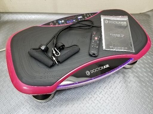 DOCTORAIR ドクターエア 3D スーパーブレード PRO SB-06 ピンク エクササイズ用バンド 振動 エクササイズ 5月購入